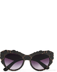 Женские черные солнцезащитные очки от Dolce & Gabbana