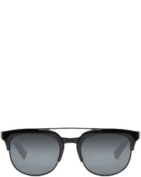 Мужские черные солнцезащитные очки от Dolce & Gabbana