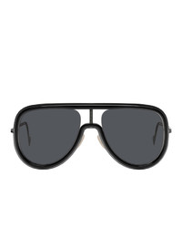 Мужские черные солнцезащитные очки от Fendi