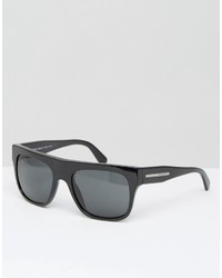 Мужские черные солнцезащитные очки от Giorgio Armani