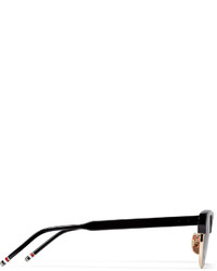 Мужские черные солнцезащитные очки от Thom Browne