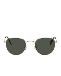 Мужские черные солнцезащитные очки от Han Kjobenhavn