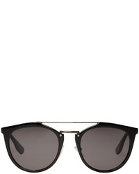 Мужские черные солнцезащитные очки от McQ