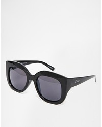 Женские черные солнцезащитные очки от Monroe
