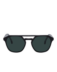 Мужские черные солнцезащитные очки от Paul Smith