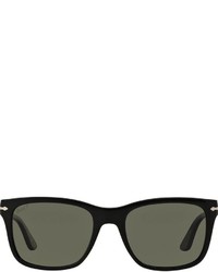 Мужские черные солнцезащитные очки от Persol