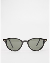 Мужские черные солнцезащитные очки от Reclaimed Vintage