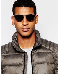 Мужские черные солнцезащитные очки от Persol