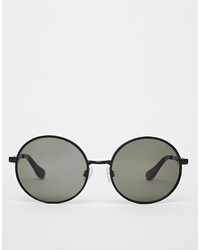 Женские черные солнцезащитные очки от Vivienne Westwood