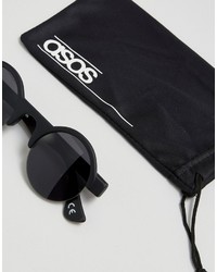 Мужские черные солнцезащитные очки от Asos