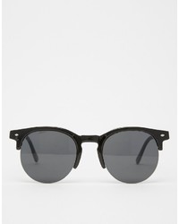 Мужские черные солнцезащитные очки от Asos