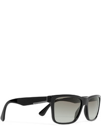 Мужские черные солнцезащитные очки от Prada