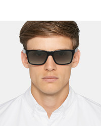 Мужские черные солнцезащитные очки от Prada