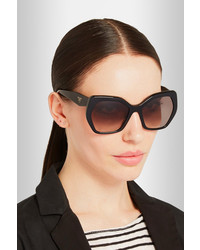 Женские черные солнцезащитные очки от Prada