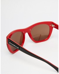 Мужские черные солнцезащитные очки от Emporio Armani