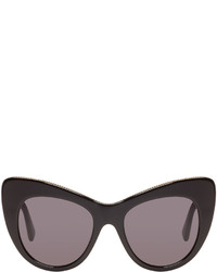 Женские черные солнцезащитные очки от Stella McCartney
