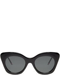 Женские черные солнцезащитные очки от Thom Browne
