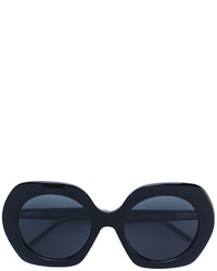 Женские черные солнцезащитные очки от Thom Browne