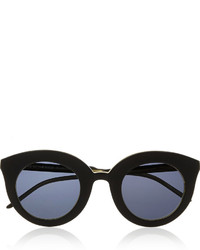 Женские черные солнцезащитные очки