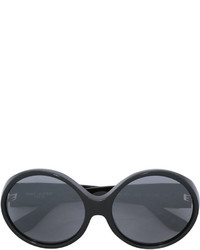 Женские черные солнцезащитные очки