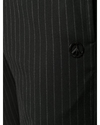Мужские черные спортивные штаны в вертикальную полоску от Love Moschino