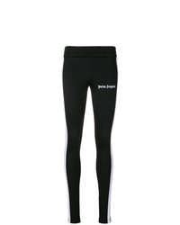 Женские черные спортивные штаны в вертикальную полоску от Palm Angels