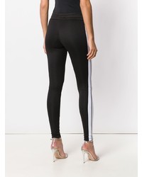 Женские черные спортивные штаны в вертикальную полоску от Palm Angels