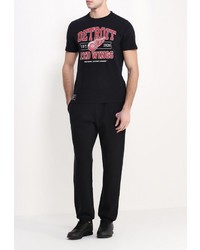 Мужские черные спортивные штаны с принтом от Atributika &amp; Club™
