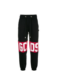 Женские черные спортивные штаны с принтом от Gcds