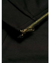 Женские черные спортивные штаны с принтом от Versace Jeans