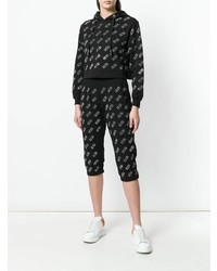 Женские черные спортивные штаны с принтом от Gcds