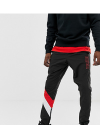 Мужские черные спортивные штаны с принтом от Puma