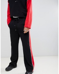 Мужские черные спортивные штаны от ASOS DESIGN