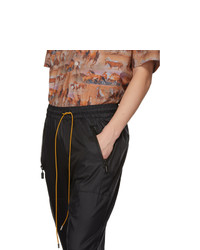 Мужские черные спортивные штаны от Rhude