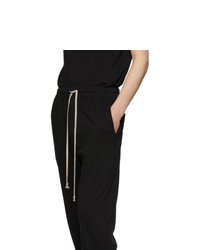 Мужские черные спортивные штаны от Rick Owens DRKSHDW