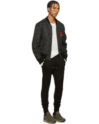 Мужские черные спортивные штаны от Balmain