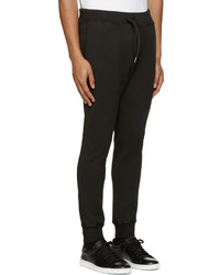 Мужские черные спортивные штаны от DSQUARED2