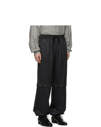 Мужские черные спортивные штаны от Gucci