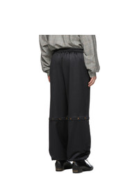 Мужские черные спортивные штаны от Gucci