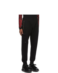 Мужские черные спортивные штаны от Alexander McQueen