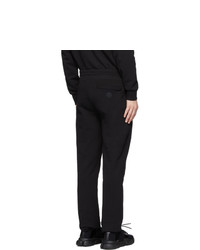 Мужские черные спортивные штаны от Moncler
