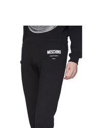 Мужские черные спортивные штаны от Moschino