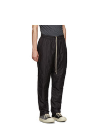 Мужские черные спортивные штаны от Rick Owens DRKSHDW