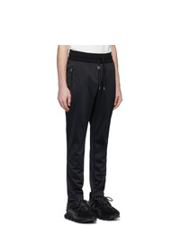 Мужские черные спортивные штаны от Dolce and Gabbana