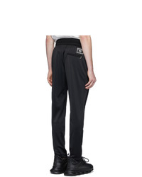 Мужские черные спортивные штаны от Dolce and Gabbana