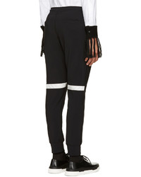 Мужские черные спортивные штаны от Calvin Klein Collection