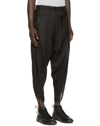 Мужские черные спортивные штаны от Isabel Benenato