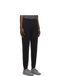 Мужские черные спортивные штаны от Sunspel