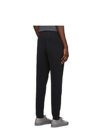 Мужские черные спортивные штаны от Sunspel