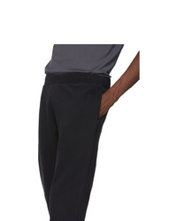 Мужские черные спортивные штаны от Sunspel